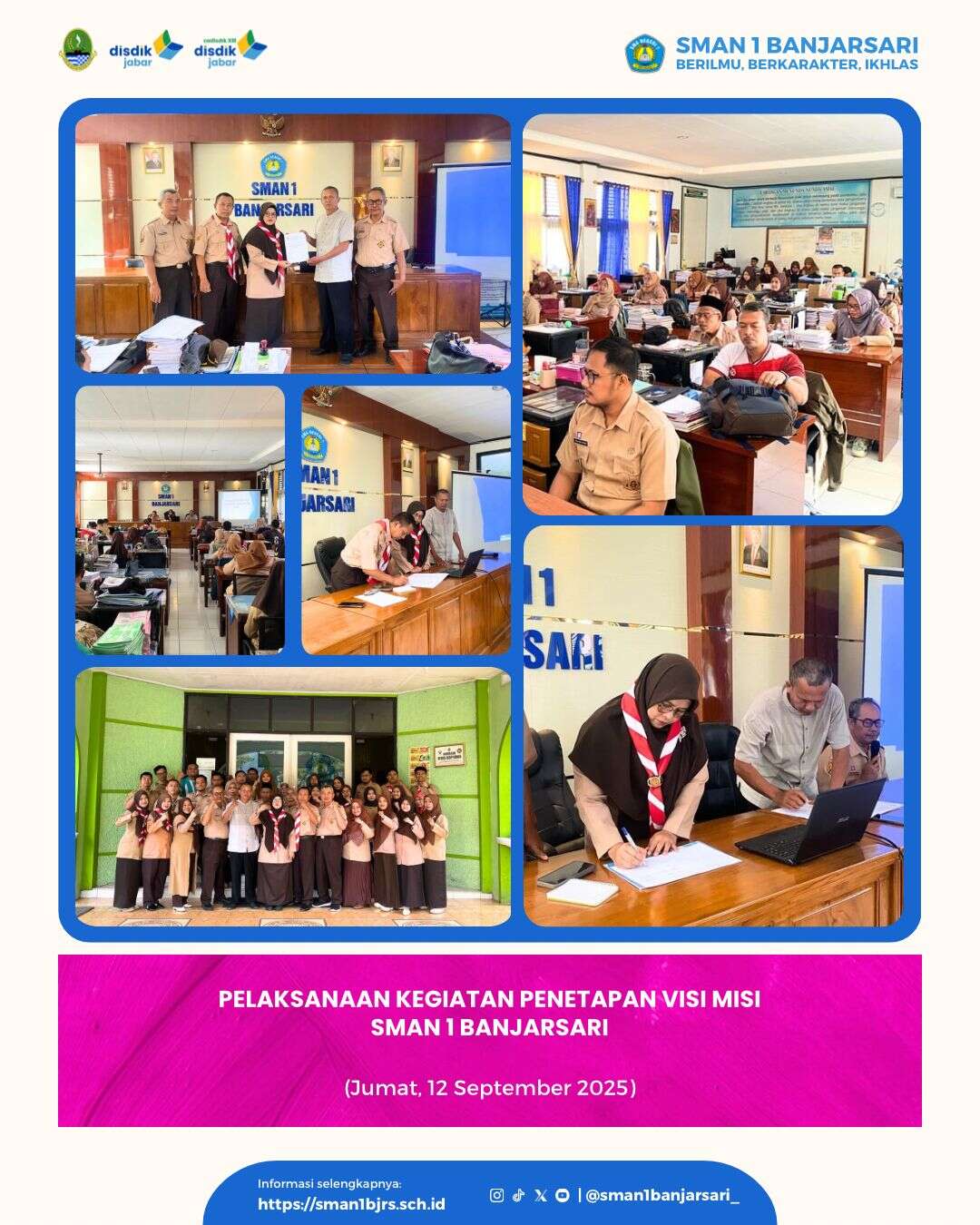 PELAKSANAAN KEGIATAN PENETAPAN VISI DAN MISI